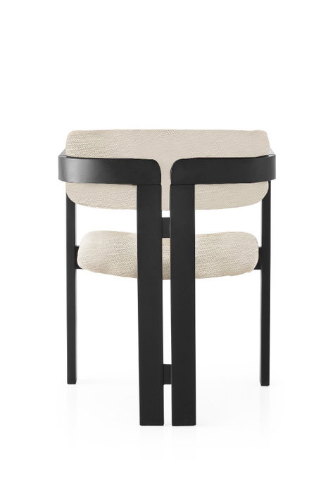 Hanah Home CO - 006 Silla de Terciopelo Gris Claro y Negro, 185 kg de Carga